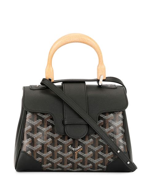 goyard bag saigon mini|Goyard wooden handle bag price.